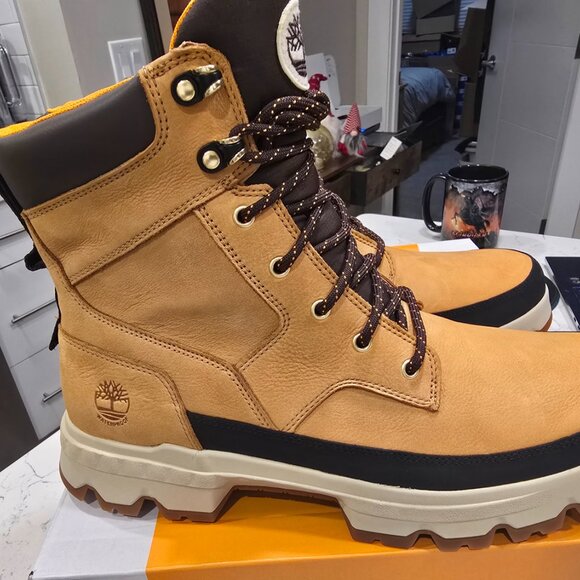 Timberland Originals Ultra Waterproof Boots Wheat Nubuck Men's SZ 11 TB0A44SH231 - Picture 7 of 16